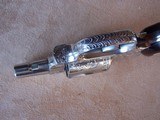 Smith & Wesson Fully Engraved Model 649 .38 Special Stainless Steel 1 7/8” Barrel As New - 7 of 17