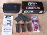 Smith & Wesson M&P Bodyguard .380 Auto, Tru-Glo Sights, 4 Magazines, Box with zipper Pouch & Paperwork. Defense Carry Pistol - 1 of 20