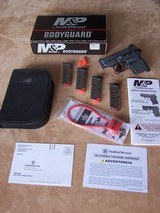 Smith & Wesson M&P Bodyguard .380 Auto, Tru-Glo Sights, 4 Magazines, Box with zipper Pouch & Paperwork. Defense Carry Pistol - 20 of 20