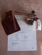 Colt Police Positive Nickel .32 Caliber Pequano with Pearl Grips, Heiser Holster & Colt Letter - 1 of 20