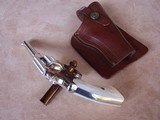 Colt Police Positive Nickel .32 Caliber Pequano with Pearl Grips, Heiser Holster & Colt Letter - 5 of 20