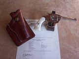 Colt Police Positive Nickel .32 Caliber Pequano with Pearl Grips, Heiser Holster & Colt Letter - 19 of 20