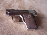 Colt Nickel 1908 .25 Auto in the box with brush & paperwork. Excellent. - 3 of 20