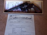 Colt Official Police .22 with 6” Barrel as New with Box & Paperwork S/N 182 - 17 of 20