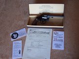Colt Official Police .22 with 6” Barrel as New with Box & Paperwork S/N 182 - 18 of 20