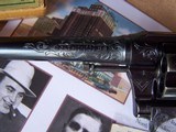 Colt Cased Factory Engraved Police Positive with Mob Ties, Al Capone & Bugs Moran - 9 of 20