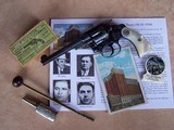 Colt Cased Factory Engraved Police Positive with Mob Ties, Al Capone & Bugs Moran - 5 of 20