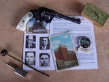 Colt Cased Factory Engraved Police Positive with Mob Ties, Al Capone & Bugs Moran - 15 of 20