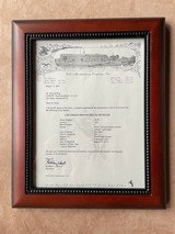 Colt Factory Engraved Nickel Police Positive Special with Gold Cylinder, Hammer & Trigger along with Pearl Grips and Cased - 19 of 20