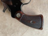 Colt Army Special .38 with the desirable 4” Barrel. Special order Checkered Trigger, Backstrap & Fancy Walnut Grips - 12 of 20