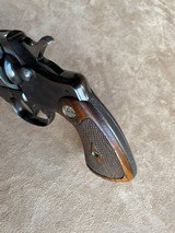 Colt Army Special .38 with the desirable 4” Barrel. Special order Checkered Trigger, Backstrap & Fancy Walnut Grips - 17 of 20