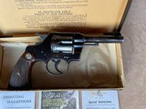 Colt Army Special .38 with the desirable 4” Barrel. Special order Checkered Trigger, Backstrap & Fancy Walnut Grips - 5 of 20