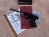 Early four digit Colt Woodsman Target .22 Auto with original box and paperwork. Known as the Pre-Woodsman - 4 of 20