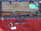 Engraved Mauser Model 66 Rifle with Interchangeable Barrels & Fitted Case - 2 of 20