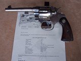 Colt New Service .45 Shipped to the Georgia State Police in 1937