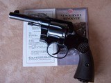 Colt New Service .45 with a 4 1/2” Barrel and British/Canadian Proof Mark - 18 of 20