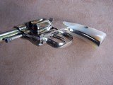 Colt Nickel New Police, 6” barrel, Pearl Grips, .32 Colt, Very Rare - 9 of 20