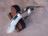 Colt Nickel New Police, 6” barrel, Pearl Grips, .32 Colt, Very Rare - 18 of 20
