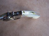 Colt Nickel New Police, 6” barrel, Pearl Grips, .32 Colt, Very Rare - 11 of 20