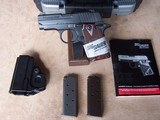 Sig Sauer P-238 Chambered in .380. Original Case, Holster & Manual with extra Magazine, As new condition at a much lower price - 4 of 20