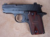 Sig Sauer P-238 Chambered in .380. Original Case, Holster & Manual with extra Magazine, As new condition at a much lower price - 9 of 20