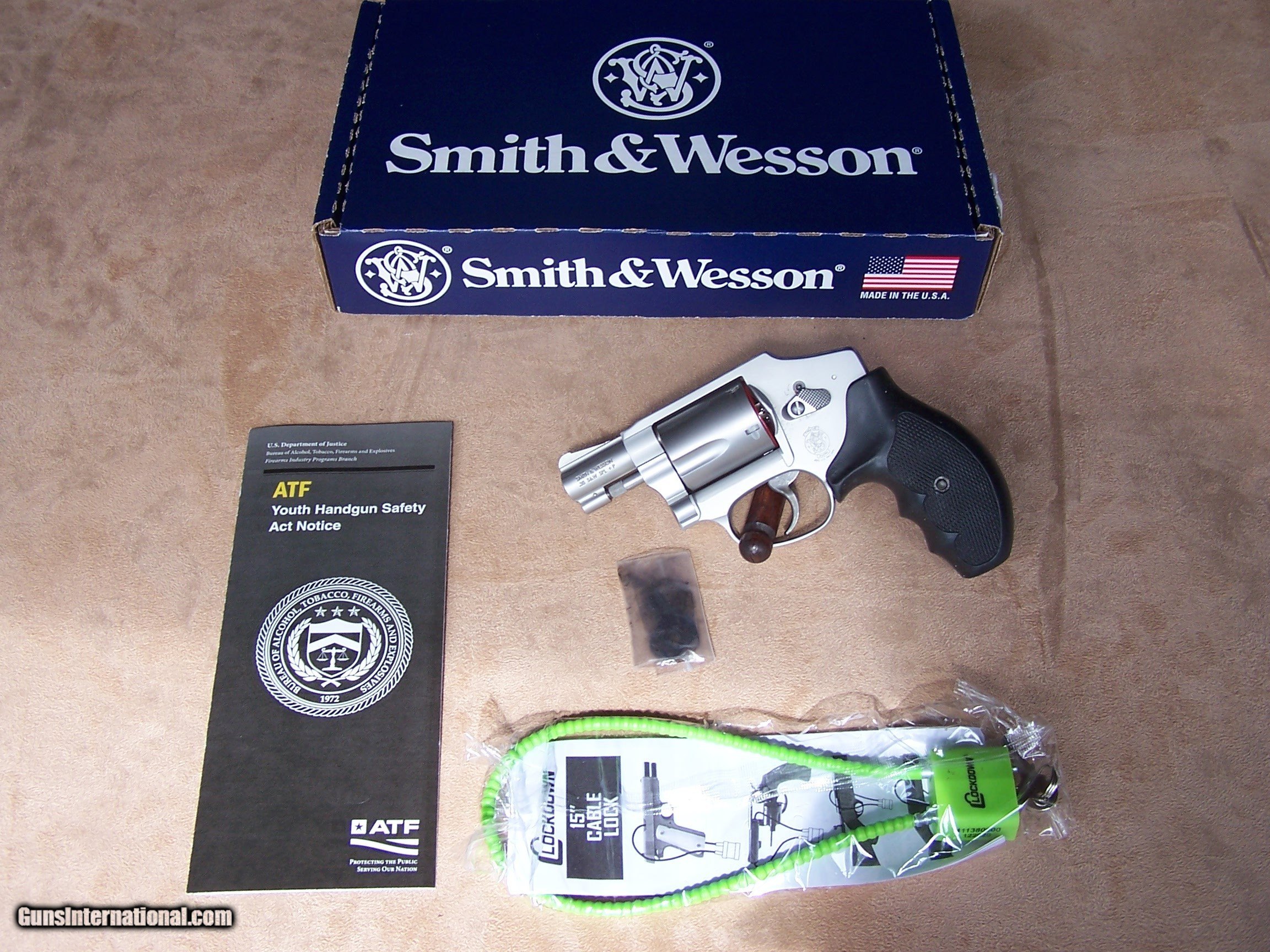 Smith & Wesson Model 642-2 Airweight Centennial in .38 Special