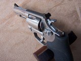 Smith & Wesson Model 60-4 with 3” Barrel Chambered in .38 SpecialStainless Steel & W/O Key Lock - 6 of 20