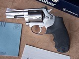 Smith & Wesson Model 60-4 with 3” Barrel Chambered in .38 SpecialStainless Steel & W/O Key Lock - 4 of 20