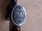 Josef Winkler of Austria O/U Sidelock Double Rifle Profusely Engraved with African animals & Includes two sets of barrels with Zeiss Scopes - 12 of 20