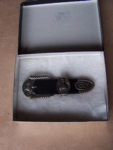 Colt Sterling Silver Engraved Belt Buckle by Master Engraver Leonard Francolini - 5 of 11