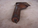 U.S. Army 1909 RIA marked holster for a Colt .38 caliber revolver (Rare) Excellent condition. Calvary markings. Filipino war. - 8 of 9