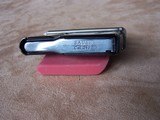 Colt Sauer & Sauer Model 90 Magazine for a .243 Winchester Caliber for the Grade III or Grade IV Engraved Rifle. (Rare) Nickel base plate.