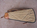 Boyt Canvas & Leather Takedown Case for the Browning .22 Auto. Very Rare and desirable. - 2 of 10