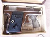 Colt Model 1908 Nickel .25 Auto with original Box and Accessories - 16 of 20