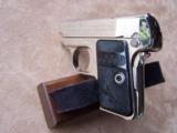 Colt Model 1908 Nickel .25 Auto with original Box and Accessories - 9 of 20