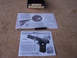 Colt 1908 Nickel .380 Auto with Pearl Grips, Box & Paperwork - 16 of 20