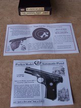Colt 1908 Nickel .380 Auto with Pearl Grips, Box & Paperwork - 17 of 20