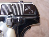 Colt 1908 Nickel .380 Auto with Pearl Grips, Box & Paperwork - 12 of 20