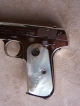 Colt 1908 Nickel .380 Auto with Pearl Grips, Box & Paperwork - 7 of 20