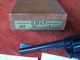 Colt Model Three Fifty Seven Revolver 6” barrel as New in Original Box with Paperwork & Sight Adjusting Tool. Colt 3 5 7 - 15 of 19