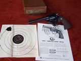 Colt Model Three Fifty Seven Revolver 6” barrel as New in Original Box with Paperwork & Sight Adjusting Tool. Colt 3 5 7 - 11 of 19