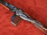 Engraved Ludwig Borovnik of Austria Single Shot Stalking Rifle in 7 mm Magnum with 1 1/2-5 Scope in Claw Mounts. AAA Fancy Walnut Stock. - 7 of 20