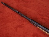 Engraved Ludwig Borovnik of Austria Single Shot Stalking Rifle in 7 mm Magnum with 1 1/2-5 Scope in Claw Mounts. AAA Fancy Walnut Stock. - 9 of 20