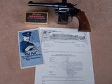 Colt Police Positive Special Revolver chambered in .25-20 with 5” Barrel. Only example made. Extremely Rare