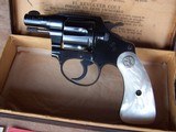 Here is one that would be difficult to improve on. A 99.9% Bankers Special .22 in its original box. A wonderful example of a Colt Bankers Special .22 - 15 of 20