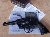 Colt Army Special .38 Special with 4” Barrel as New in Box - 4 of 20