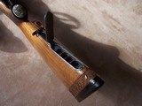 Waffen Dschulnigg Salzburg, Austria custom 30-06 Bolt Action rifle with claw mounted scope, carved stock and game scene engraved - 15 of 20