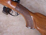Waffen Dschulnigg Salzburg, Austria custom 30-06 Bolt Action rifle with claw mounted scope, carved stock and game scene engraved - 4 of 20
