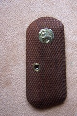 Colt 1903 or 1908 Auto Checkered Wood Grips - 4 of 4