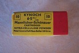 Kynoch 6.6 X 54 Mannlicher-Schonauer Box of collectible ammo. - 4 of 7